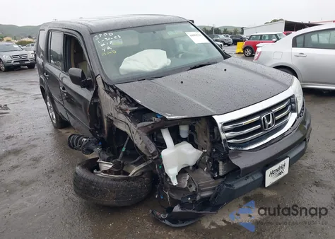 2013 Honda Pilot Ex-L from USA, damaged, VIN 5FNYF4H54DB057866